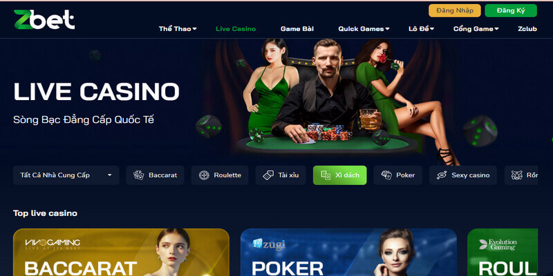 Kinh nghiệm chơi Casino trực tuyến ZBET trăm trận trăm thắng