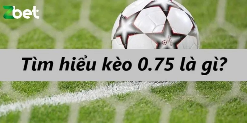 Tìm hiểu kèo 0.75 ZBET là gì 